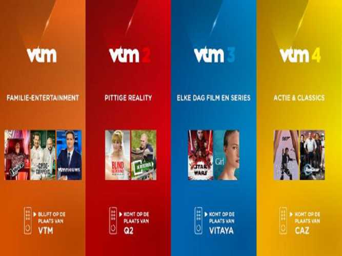 Vtm Breidt Vanaf Het Najaar Uit Met Vtm 2 Vtm 3 En Vtm 4